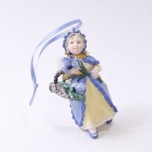 Hallmark, 1998, Iris Angel, Ornament, Language Of Flowers Series ~ 250827-WH 553